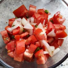 A picture of Mostly Homemade Fresh Salsa.