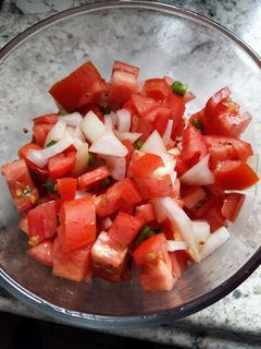 A picture of Mostly Homemade Fresh Salsa.