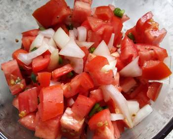 How To Making Recipe Mostly Homemade Fresh Salsa Savory Delicious