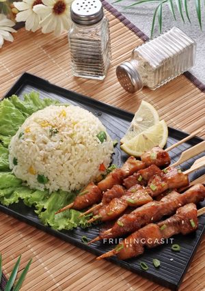 Foto resep Butter Rice ft Fish Teriyaki