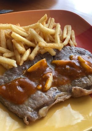 Foto resep Sirloin steak simple