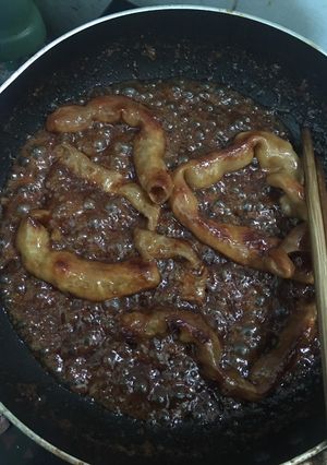 Hình của món Ruột khìa.