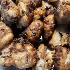 A picture of Comanche Grape Dumplings.