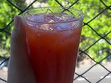 Jugo de frutas de estación 🍓🍊