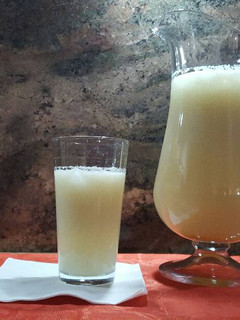 Una foto de Agua fresca de melón