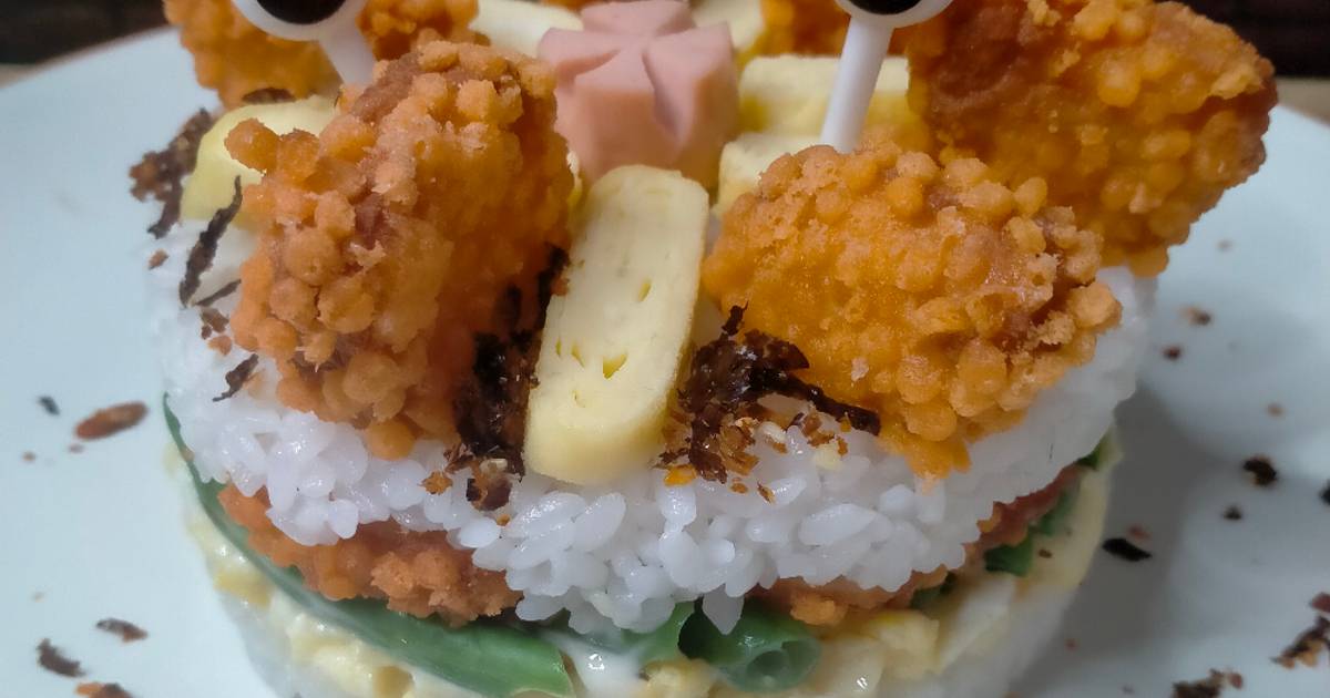 Resep Sushi Cake Nugget oleh Deedee Rasuan Cookpad