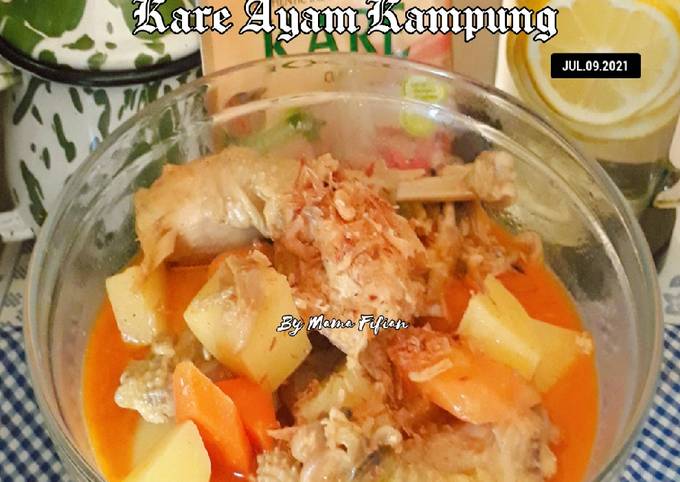 Resep Kare Ayam Kampung Oleh Lanjarsih Mama Fifian Masakanrumahan