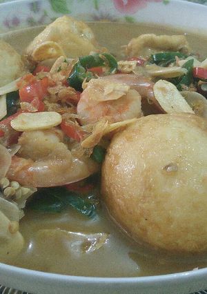 Foto resep Telur udang kuah petis