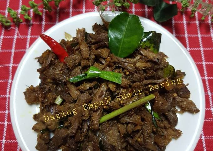 Resep Daging Empal Suwir Kering yang Enak Banget Bisa Manjain Lidah