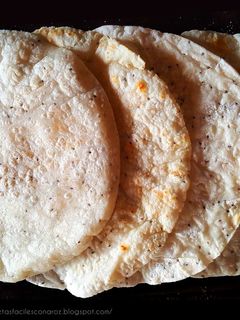 Una foto de Masa para tacos (o Rapiditas) utilizando harina de arroz. SIN GLUTEN, VEGANO y ECONÓMICO