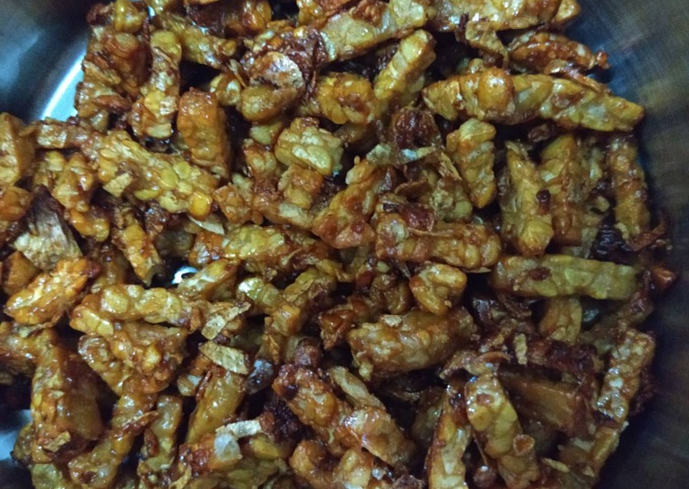 Orek Tempe Manis (untuk anak)