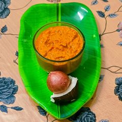 A picture of Spicy Onion chutney Coconut.