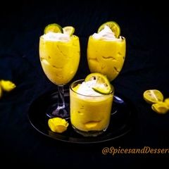 A picture of Lemon Curd Mousse.