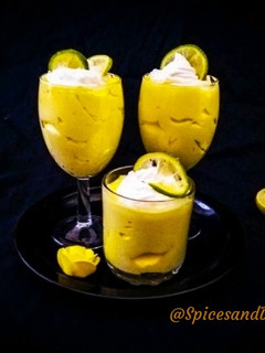 A picture of Lemon Curd Mousse.
