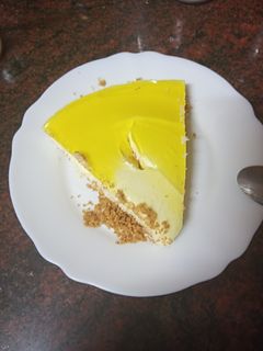 Una foto de Semifrío de limón