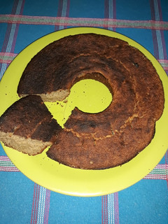 Una foto de Budín de avena y banana