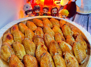 蒜香烤雞翅 的食譜成品照片