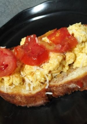 Foto resep 91. Sourdough telur keju