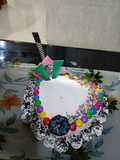 Homemade oreo biscuite cake