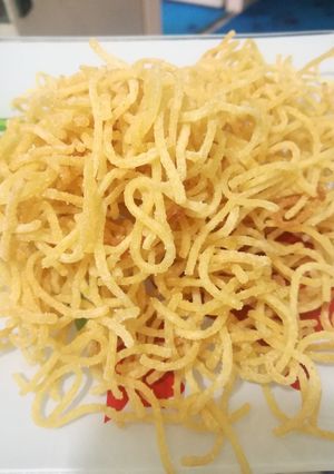 Foto resep Cemilan spagetti goreng kriuk