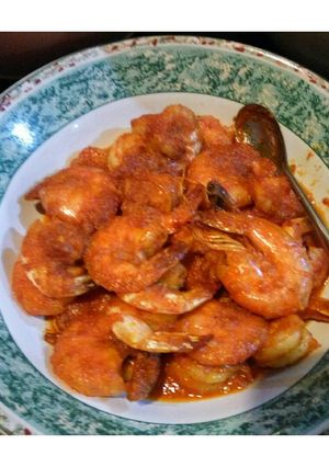 Foto resep Udang Sambal Merah