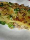 Broccoli and Sausage Lasagna
