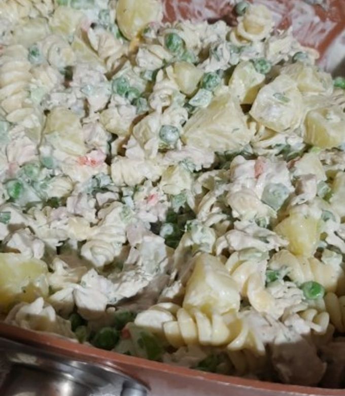 Una foto de Ensalada fría deliciosa