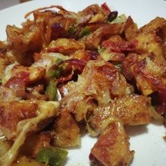 A picture of Cheesy potatoes.