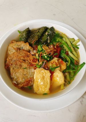 Hình của món Bánh đa Hải Phòng.