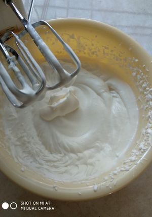 Foto resep Whipped cream homemade
