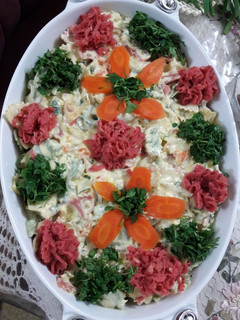 عکسی از دستور سالاد ماکارونی