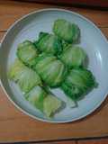 Sawi Gulung Isi Tahu Udang