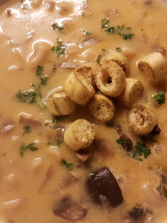 Una foto de Sopa Strogonoff de Setas