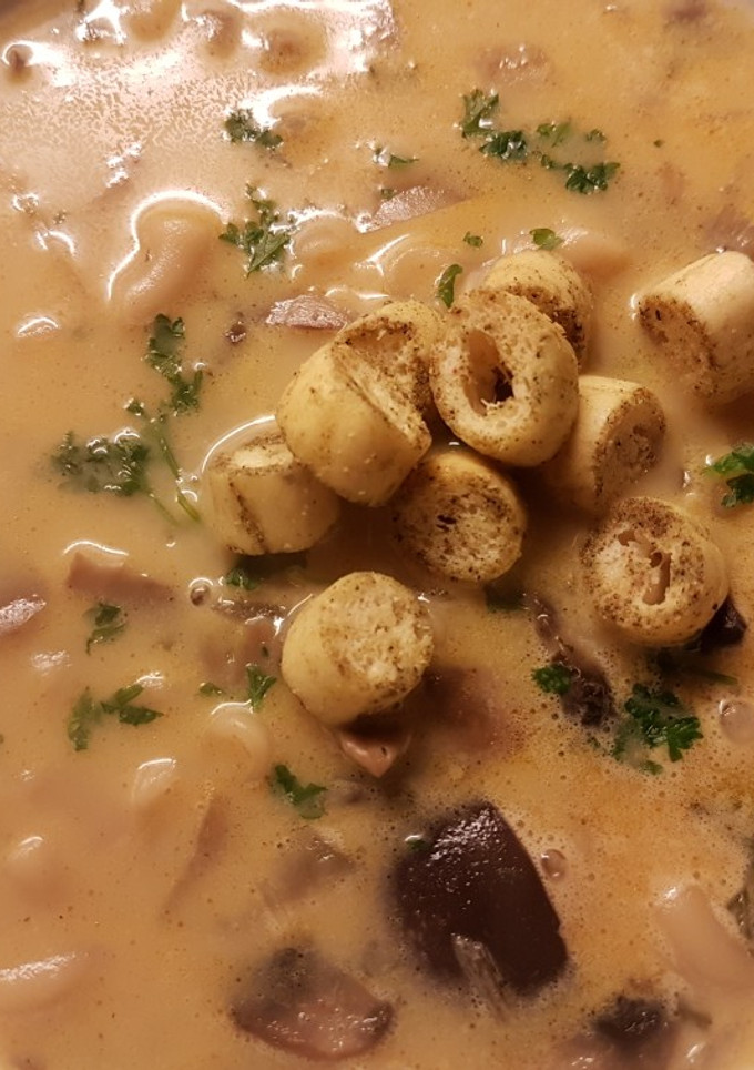 Una foto de Sopa Strogonoff de Setas