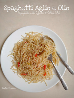 Foto resep Spaghetti Aglio e Olio Spicy