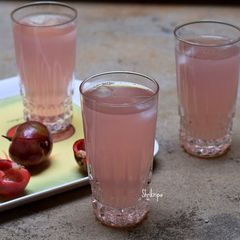 A picture of Punarpuli sharbath/ Fresh Kokum Juice:.