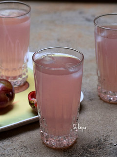 A picture of Punarpuli sharbath/ Fresh Kokum Juice:.