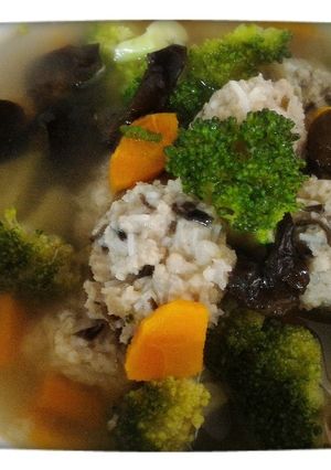 Foto resep Menu sehat Baso Rambut