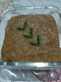 Foto resep Wajik ketan Gula merah (tanpa santen)