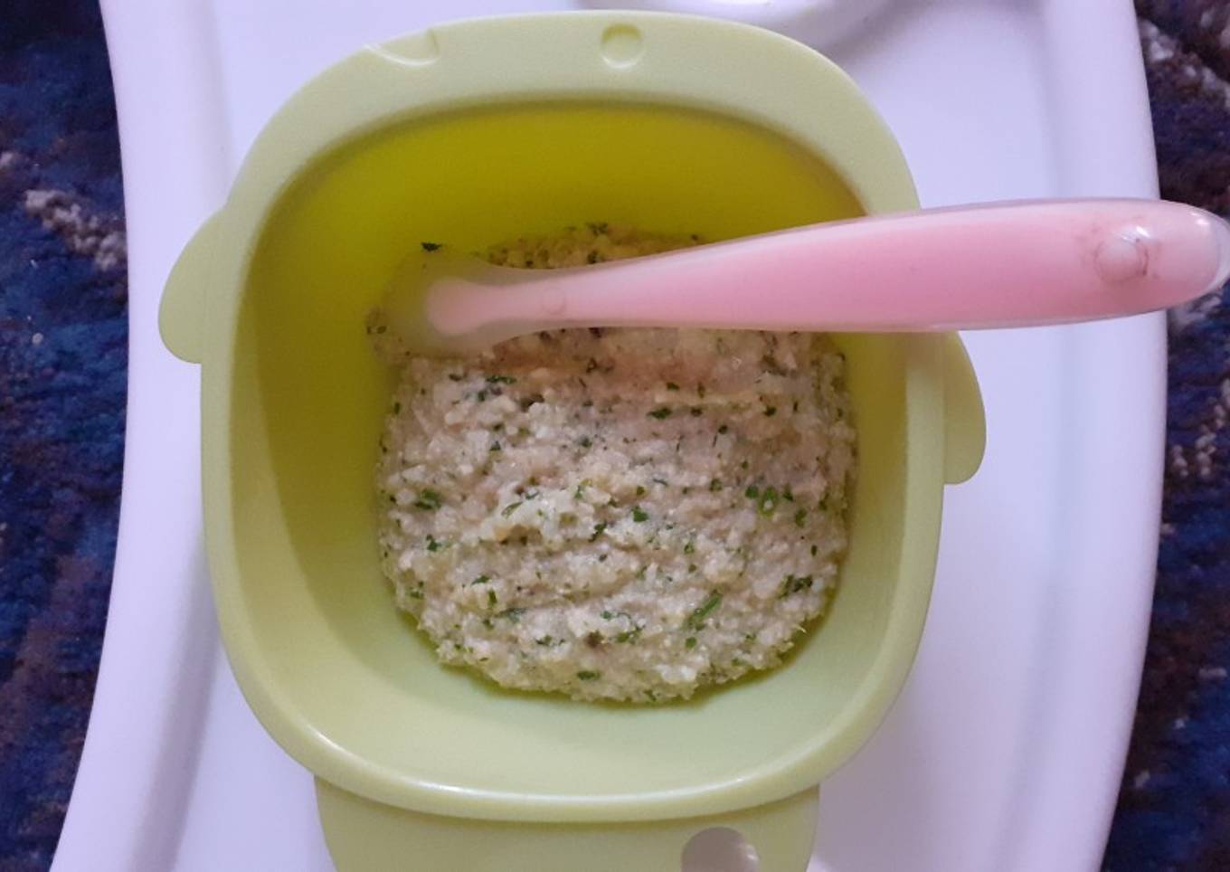 Mpasi 8+ (Bubur Ayam Telur Bebek)
