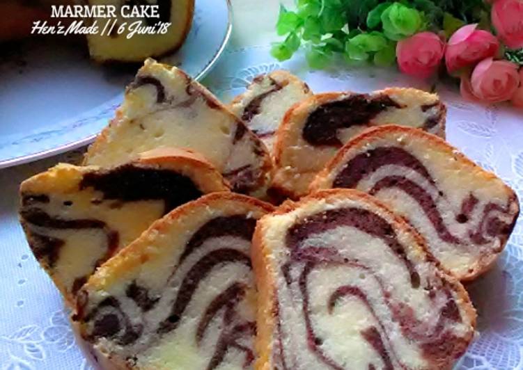 Resep Marmer cake, Menggugah Selera