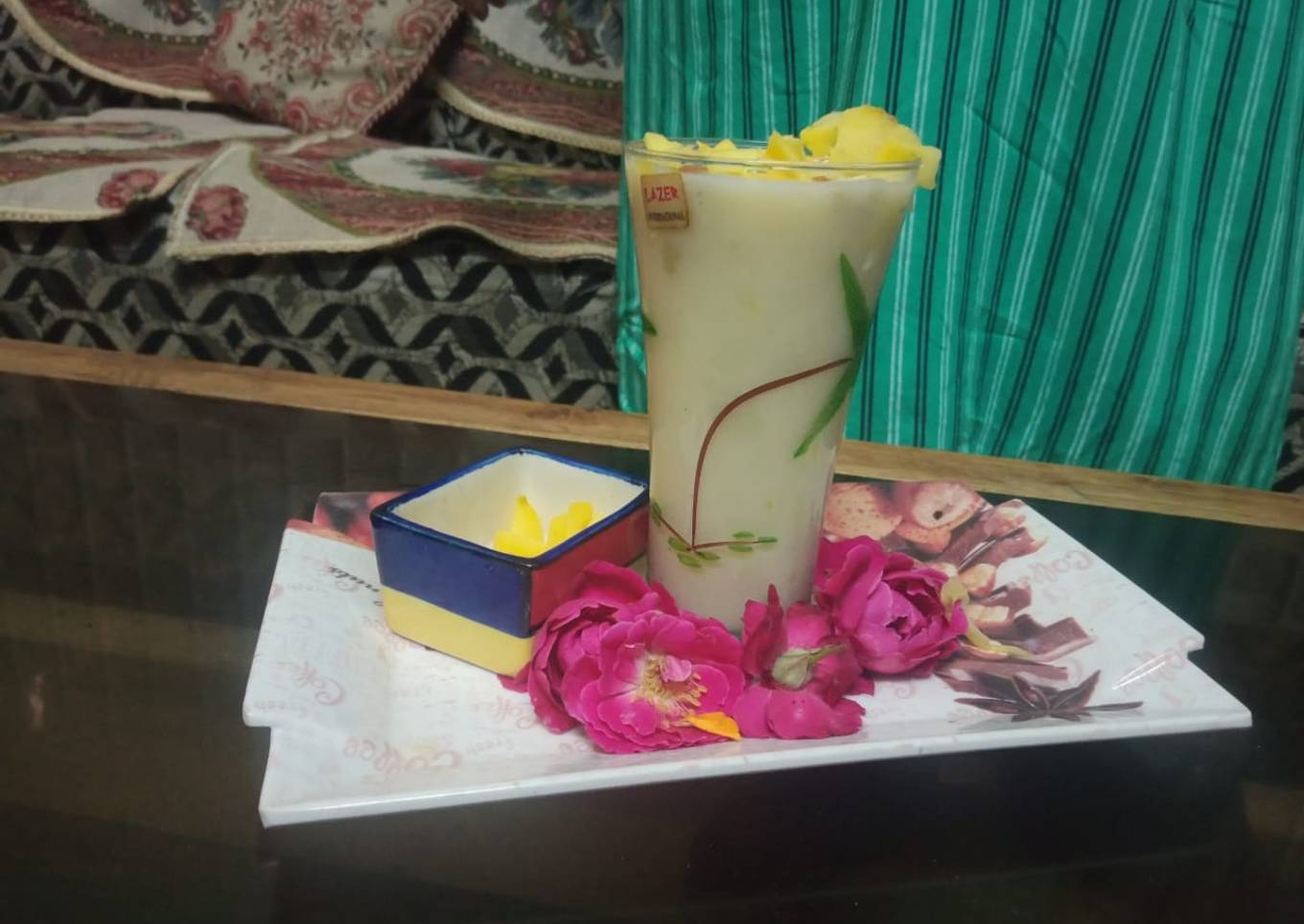 Summary spacial mango 🥭 shake
