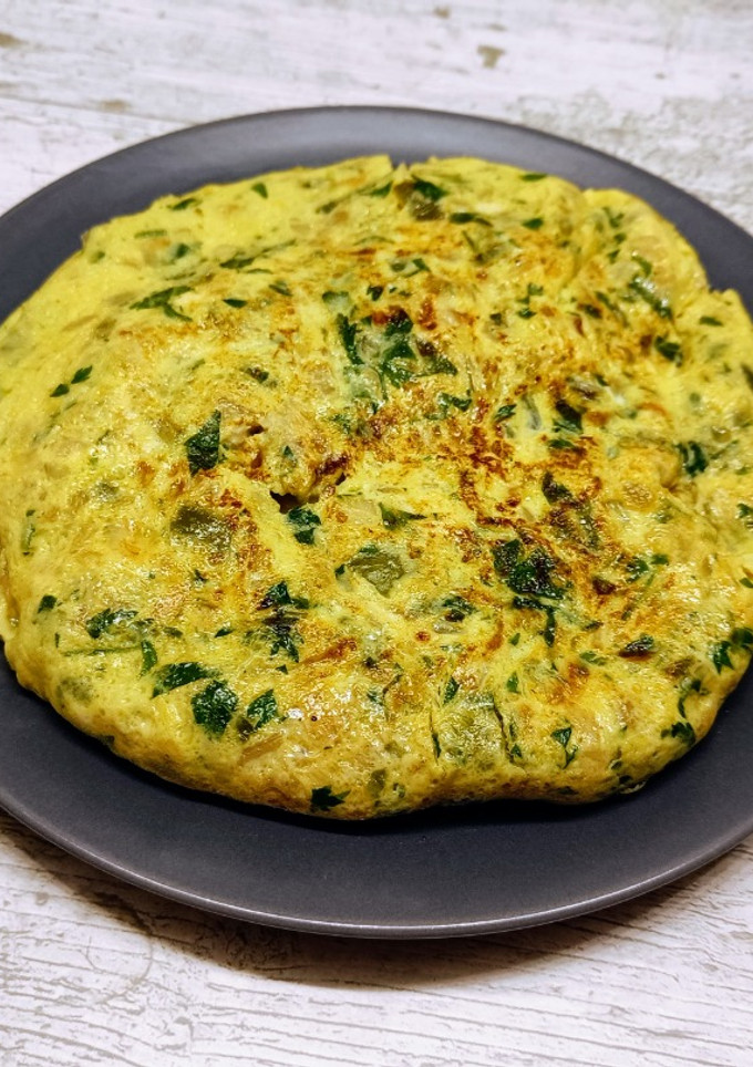 Una foto de Tortilla de bacalao