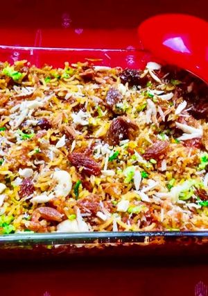 A picture of Traditional Carrots-Jaggery Rice.
