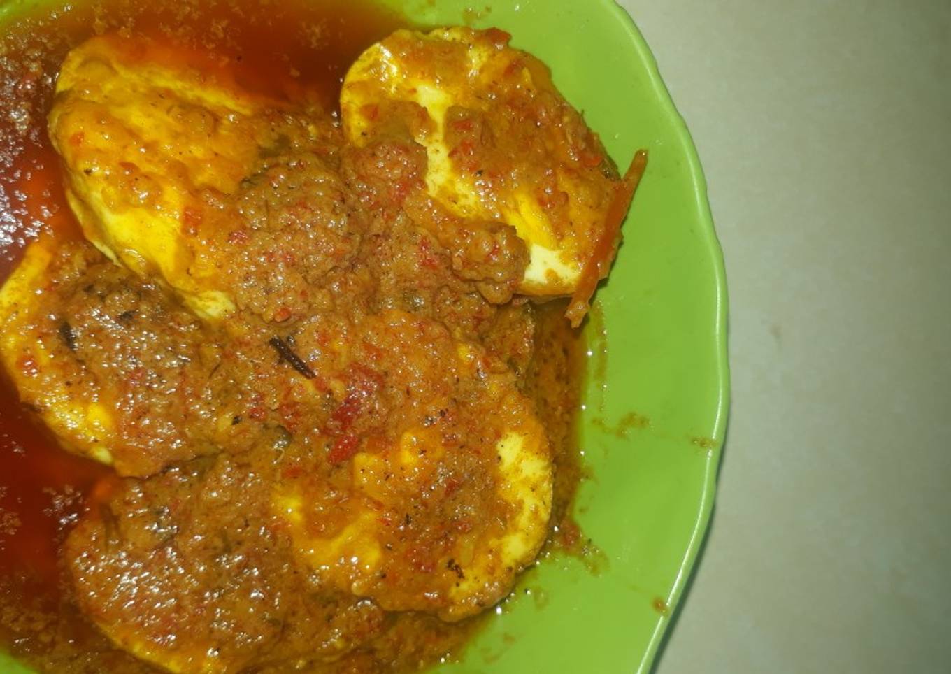 Rendang Telur