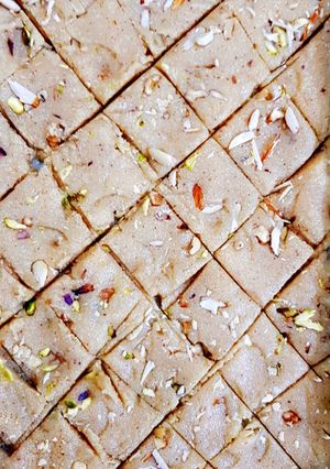 A picture of Sooji ka Halwa.