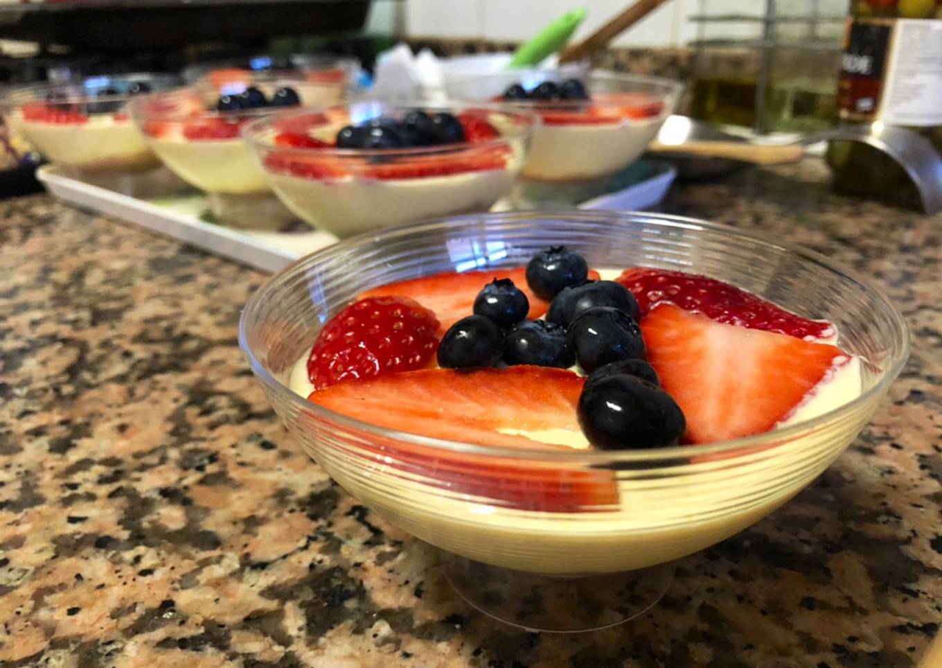 Mousse de mango súper fácil