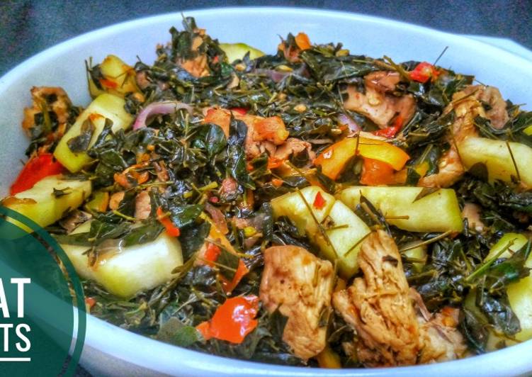 Simple Way to Prepare Any-night-of-the-week Chicken Moringa salad | So Yummy Food Recipe From My Kitchen
