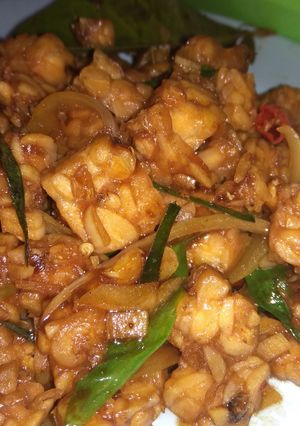 Foto resep Tempe kecap pedas mudah murah meriah