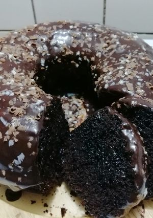 صورة لوصفة كيكة كاكاو روعة